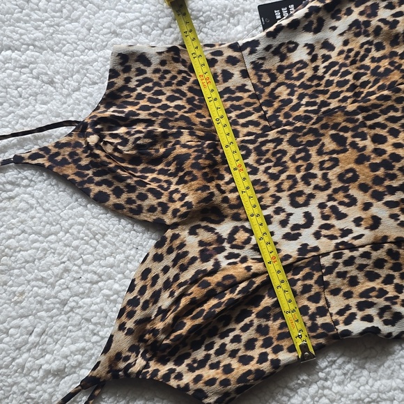 Express Cheeta Animal Print Midi Dress New - Picture 13 of 14